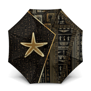 Egypt Seba Umbrella Ancient Mythology Golden Star Royal