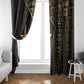 Egypt Seba Window Curtain Ancient Mythology Golden Star Royal