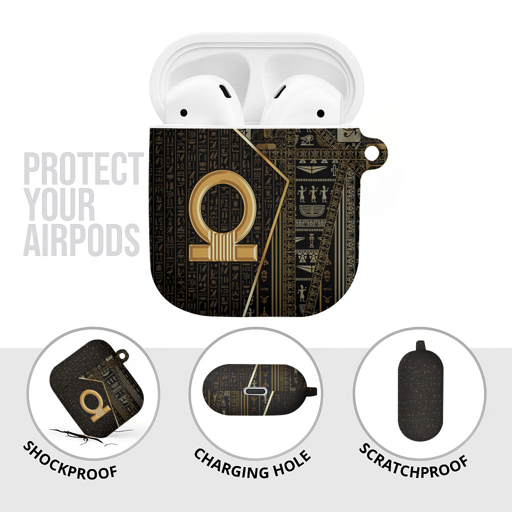 Egypt Shen Ring AirPods Case Ancient Mythology Eternally Protecting