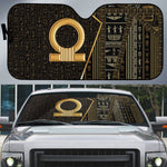 Egypt Shen Ring Auto Sun Shade Ancient Mythology Eternally Protecting