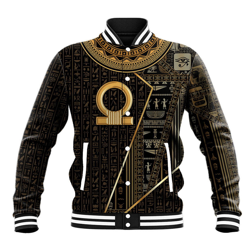 Egypt Shen Ring Baseball Jacket Ancient Mythology Eternally Protecting