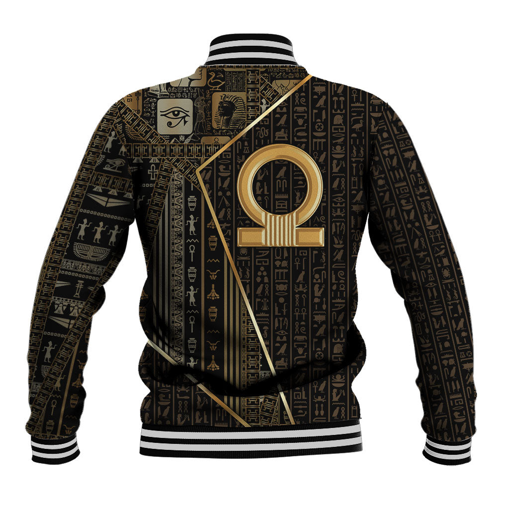 Egypt Shen Ring Baseball Jacket Ancient Mythology Eternally Protecting