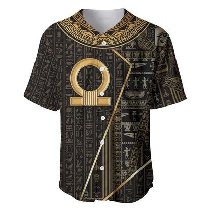 Egypt Shen Ring Baseball Jersey Ancient Mythology Eternally Protecting