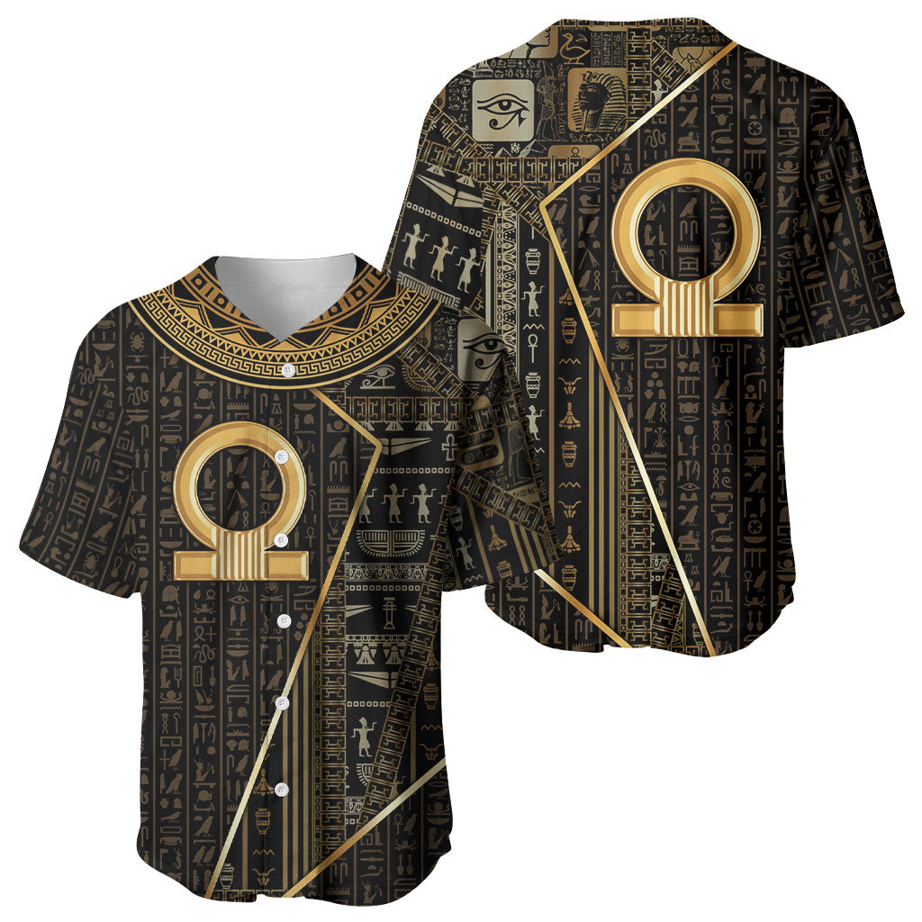 Egypt Shen Ring Baseball Jersey Ancient Mythology Eternally Protecting