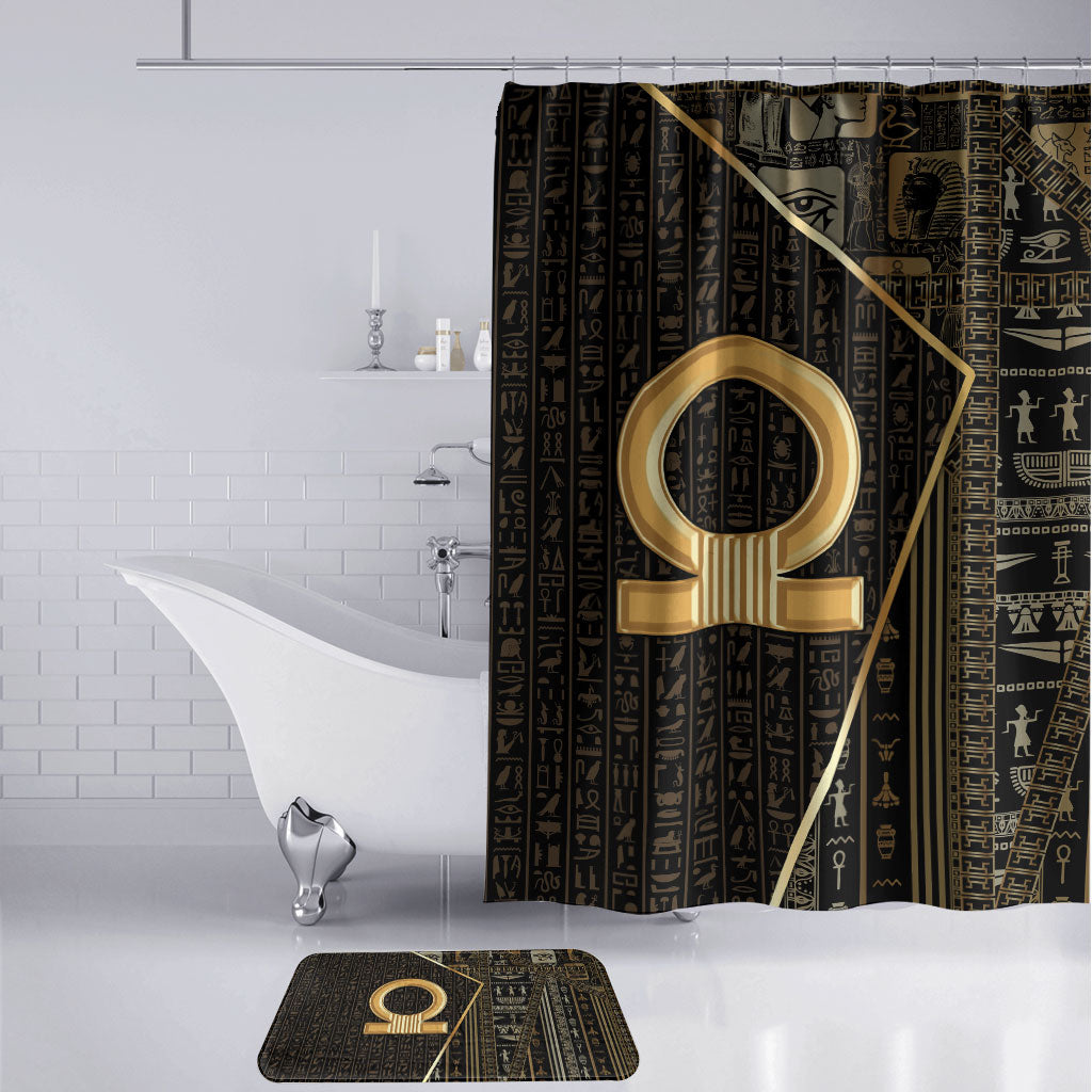 Egypt Shen Ring Bathroom Set Ancient Mythology Eternally Protecting