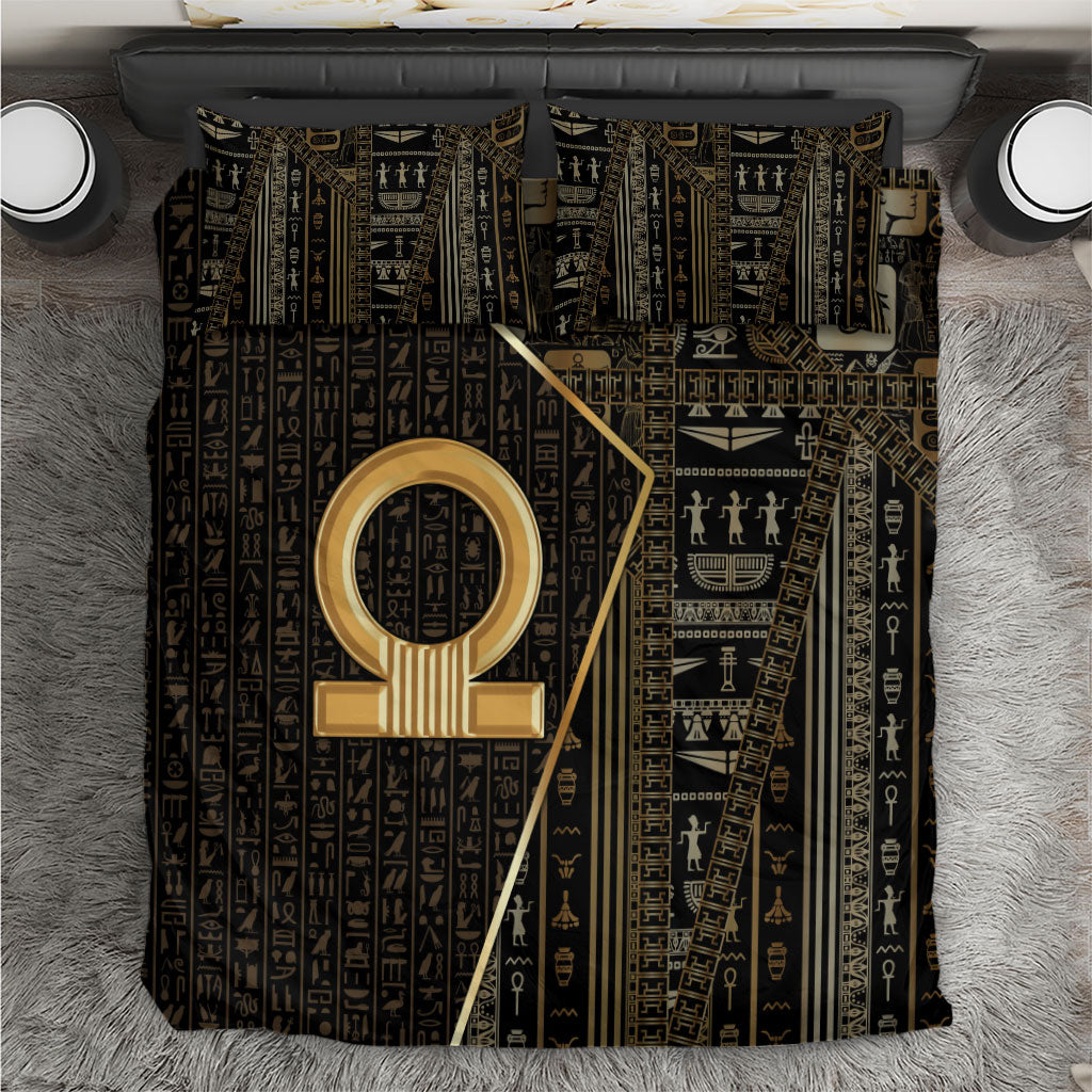Egypt Shen Ring Bedding Set Ancient Mythology Eternally Protecting