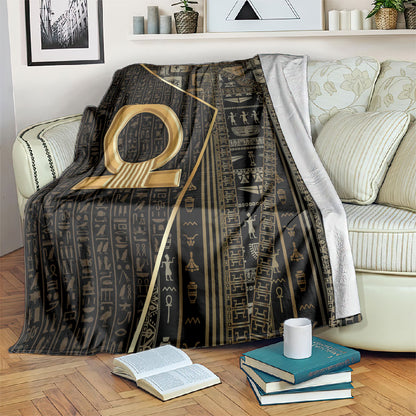 Egypt Shen Ring Blanket Ancient Mythology Eternally Protecting