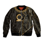 Egypt Shen Ring Bomber Jacket Ancient Mythology Eternally Protecting