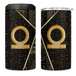 Egypt Shen Ring 4 in 1 Can Cooler Tumbler Ancient Mythology Eternally Protecting