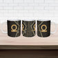 Egypt Shen Ring Ceramic Mug Ancient Mythology Eternally Protecting