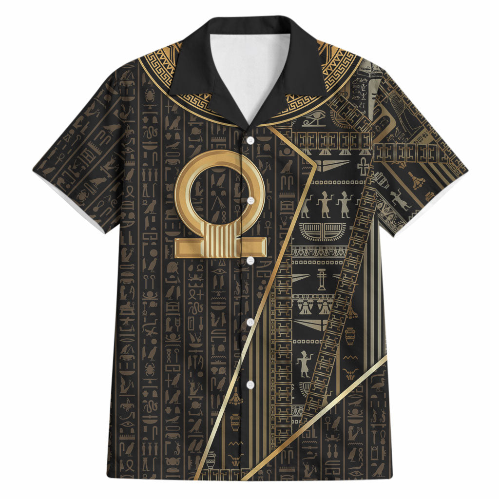 Egypt Shen Ring Hawaiian Shirt Ancient Mythology Eternally Protecting