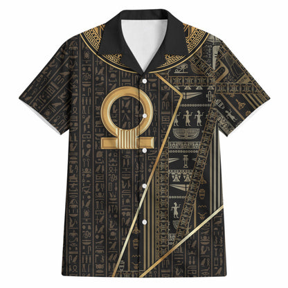 Egypt Shen Ring Hawaiian Shirt Ancient Mythology Eternally Protecting