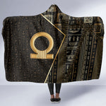 Egypt Shen Ring Hooded Blanket Ancient Mythology Eternally Protecting