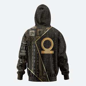 Egypt Shen Ring Hoodie Ancient Mythology Eternally Protecting