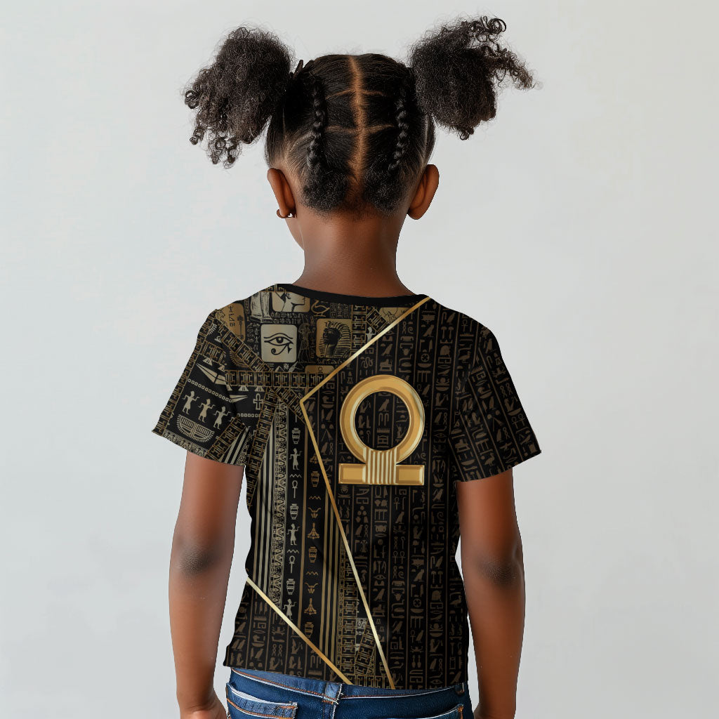 Egypt Shen Ring Kid T shirt Ancient Mythology Eternally Protecting