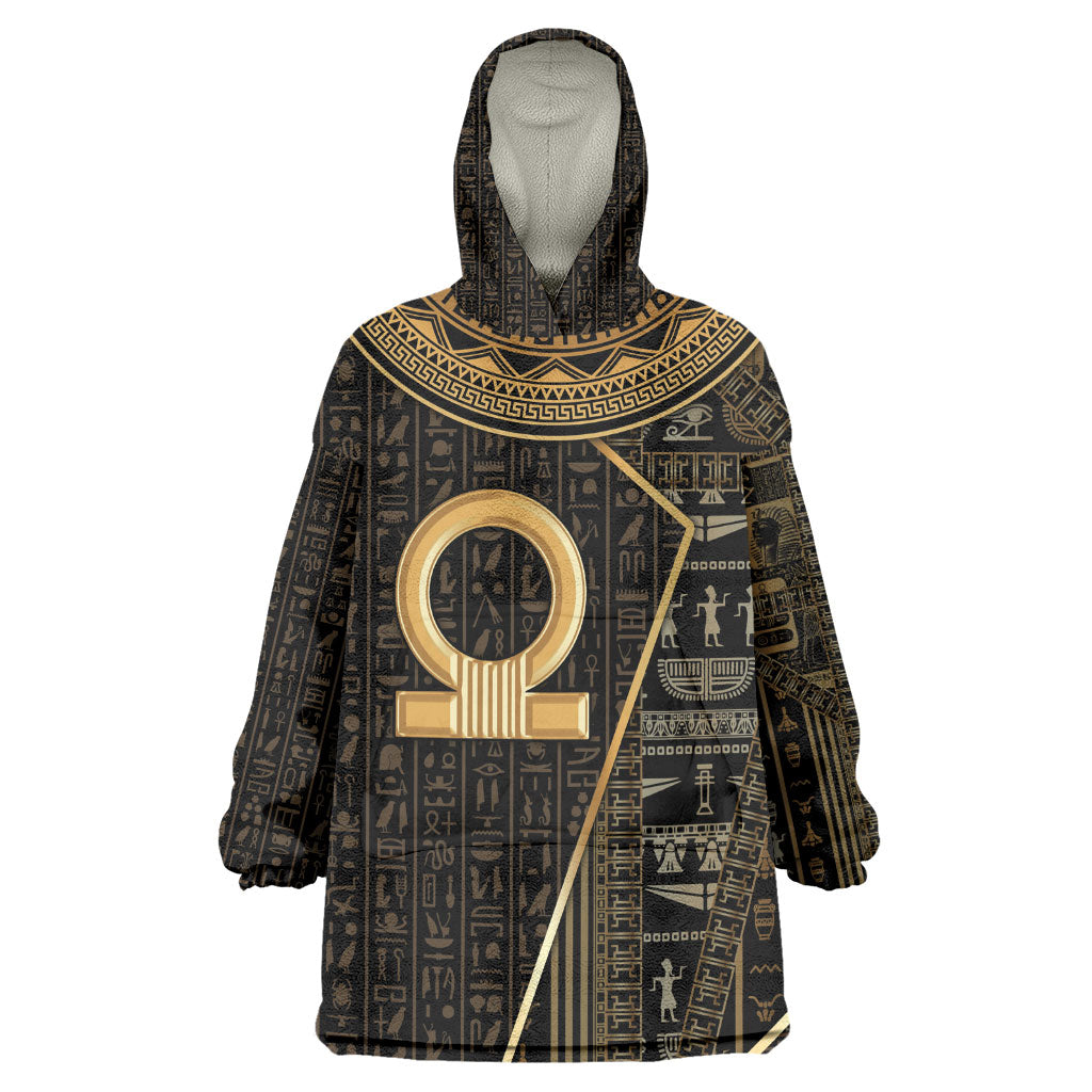 Egypt Shen Ring Kid Wearable Blanket Hoodie Ancient Mythology Eternally Protecting