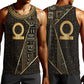 Egypt Shen Ring Men Tank Top Ancient Mythology Eternally Protecting