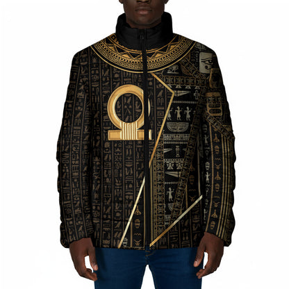 Egypt Shen Ring Padded Jacket Ancient Mythology Eternally Protecting