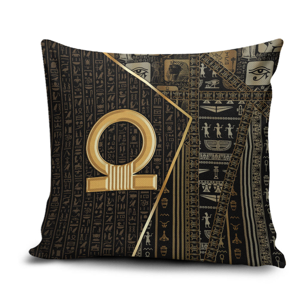 Egypt Shen Ring Pillow Cover Ancient Mythology Eternally Protecting