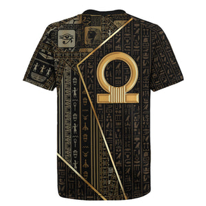 Egypt Shen Ring Rugby Jersey Ancient Mythology Eternally Protecting