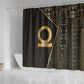 Egypt Shen Ring Shower Curtain Ancient Mythology Eternally Protecting