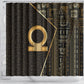 Egypt Shen Ring Shower Curtain Ancient Mythology Eternally Protecting