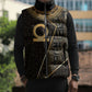 Egypt Shen Ring Sleeveless Puffer Jacket Ancient Mythology Eternally Protecting