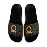 Egypt Shen Ring Slide Sandals Ancient Mythology Eternally Protecting