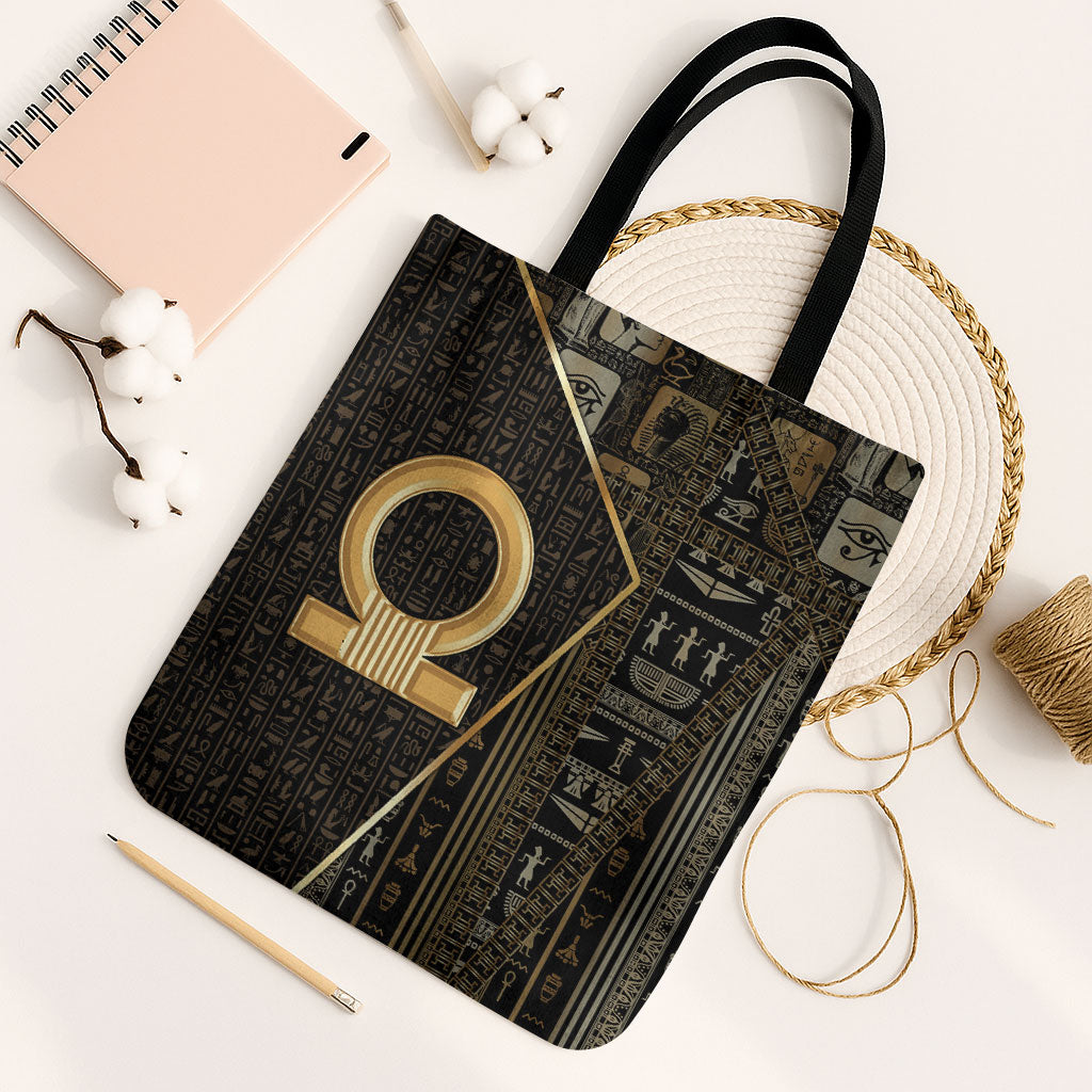 Egypt Shen Ring Tote Bag Ancient Mythology Eternally Protecting