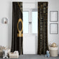 Egypt Shen Ring Window Curtain Ancient Mythology Eternally Protecting