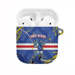 Cape Verde AirPods Case Blue Shark National Flag