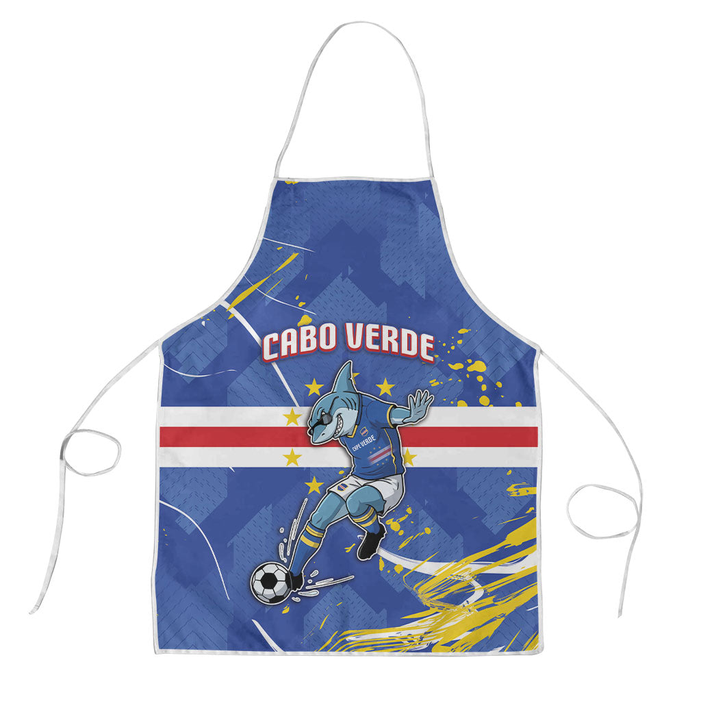 Cape Verde Apron Blue Shark National Flag
