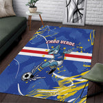 Cape Verde Area Rug Blue Shark National Flag
