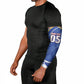 Custom Cape Verde Arm Sleeves Blue Shark National Flag