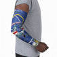 Custom Cape Verde Arm Sleeves Blue Shark National Flag