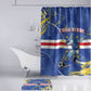 Cape Verde Bathroom Set Blue Shark National Flag
