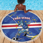 Cape Verde Beach Blanket Blue Shark National Flag