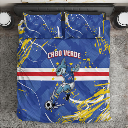 Cape Verde Bedding Set Blue Shark National Flag