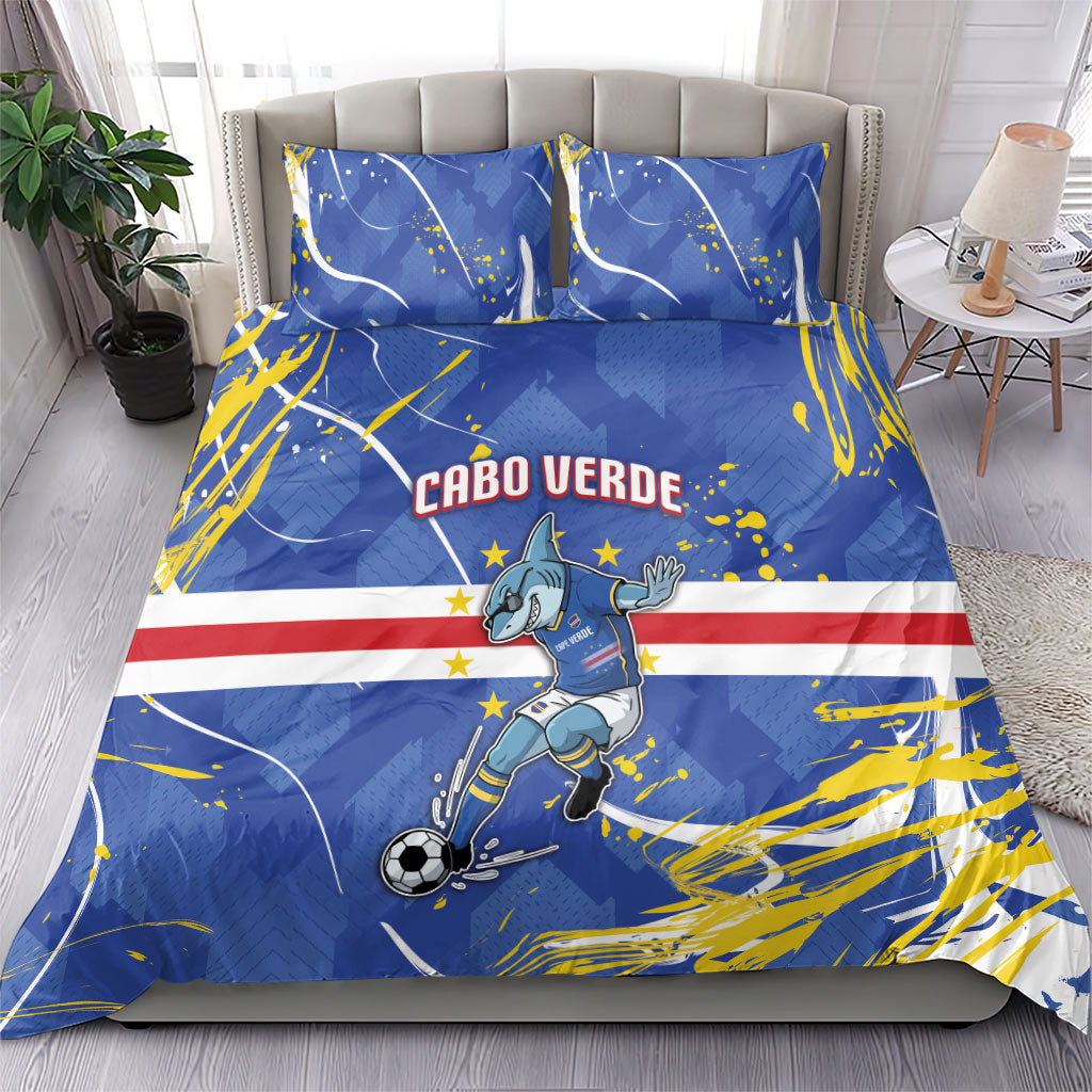 Cape Verde Bedding Set Blue Shark National Flag