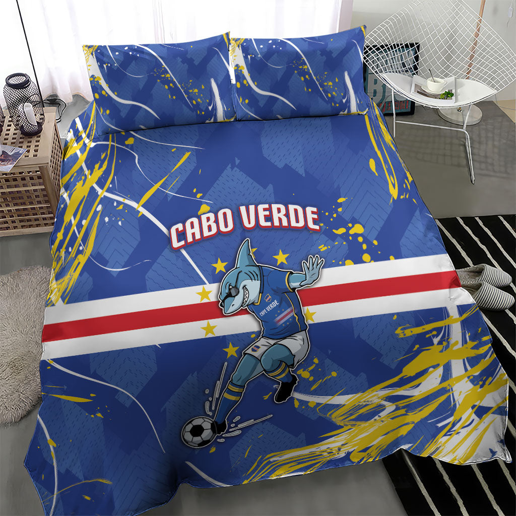 Cape Verde Bedding Set Blue Shark National Flag