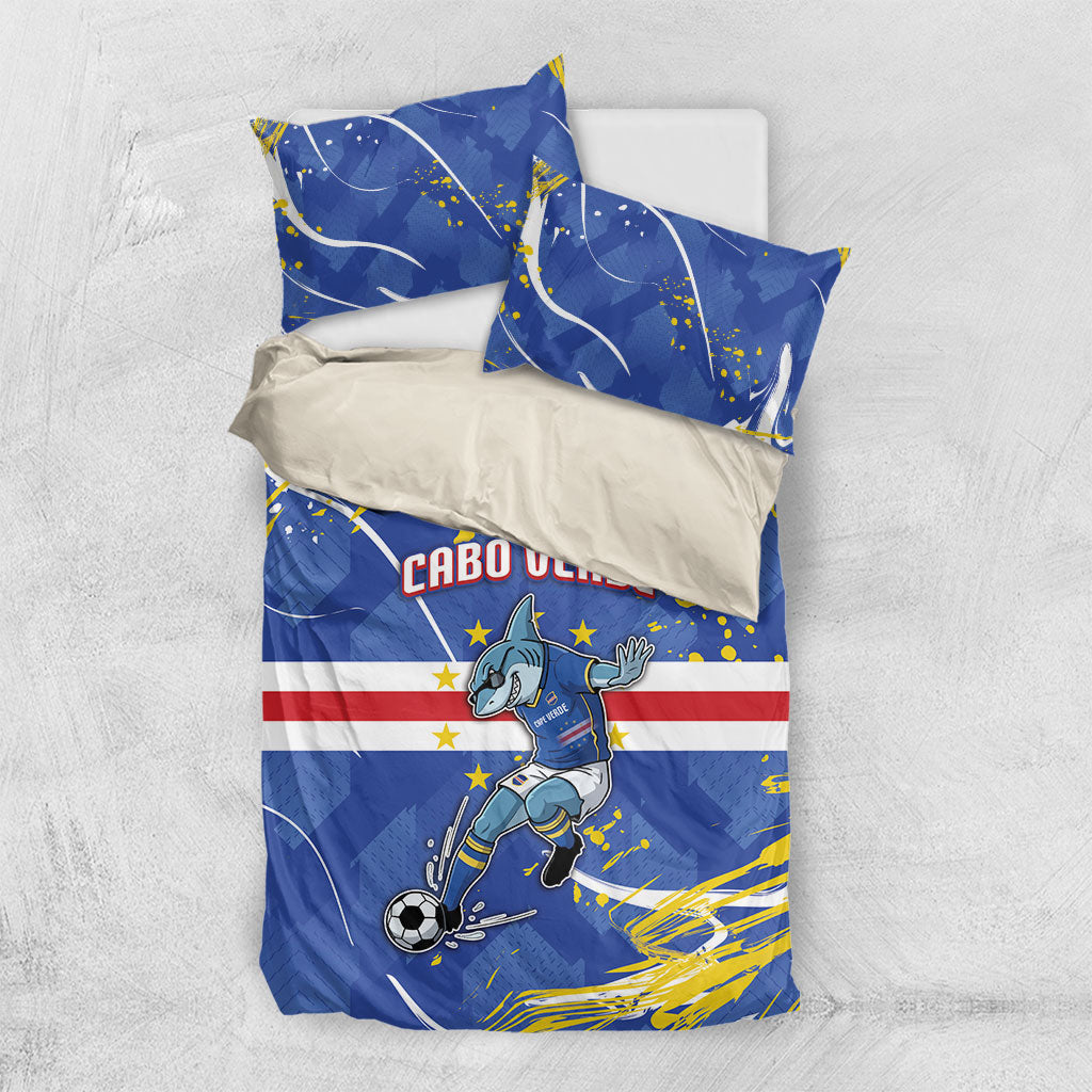 Cape Verde Bedding Set Blue Shark National Flag