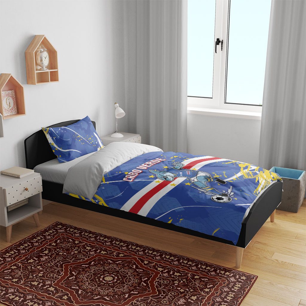 Cape Verde Bedding Set Blue Shark National Flag