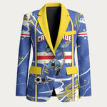Custom Cape Verde Blazer Blue Shark National Flag