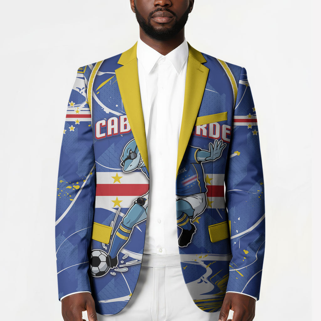 Custom Cape Verde Blazer Blue Shark National Flag