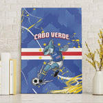 Cape Verde Canvas Wall Art Blue Shark National Flag