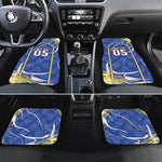 Custom Cape Verde Car Mats Blue Shark National Flag