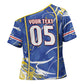 Custom Cape Verde Cross Shoulder Shirt Blue Shark National Flag