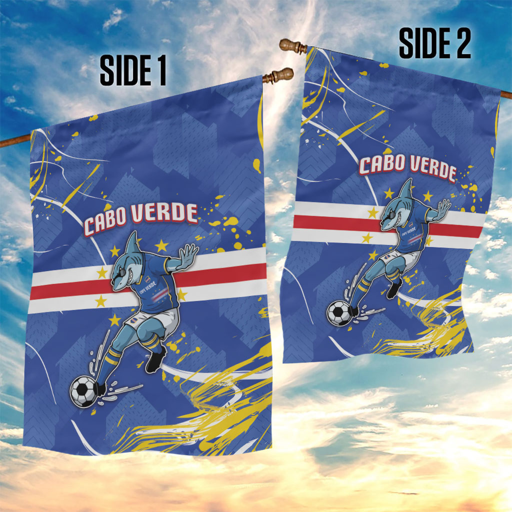 Cape Verde Garden Flag Blue Shark National Flag