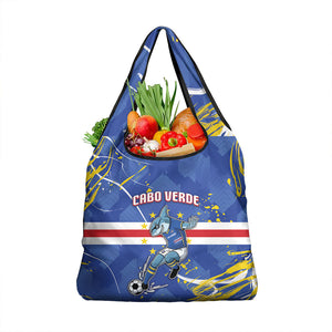 Cape Verde Grocery Bag Blue Shark National Flag