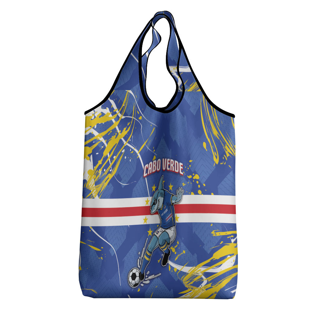 Cape Verde Grocery Bag Blue Shark National Flag